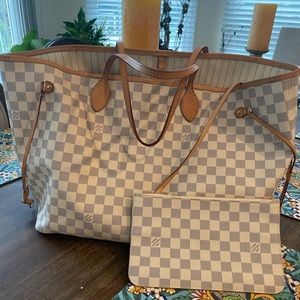Authentic Louis Vuitton Neverfull GM Damie…